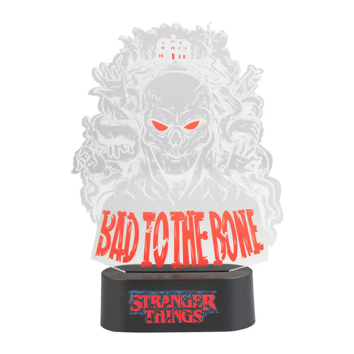 Stranger Things Bad To the Bone LED lampa fotografii produktu