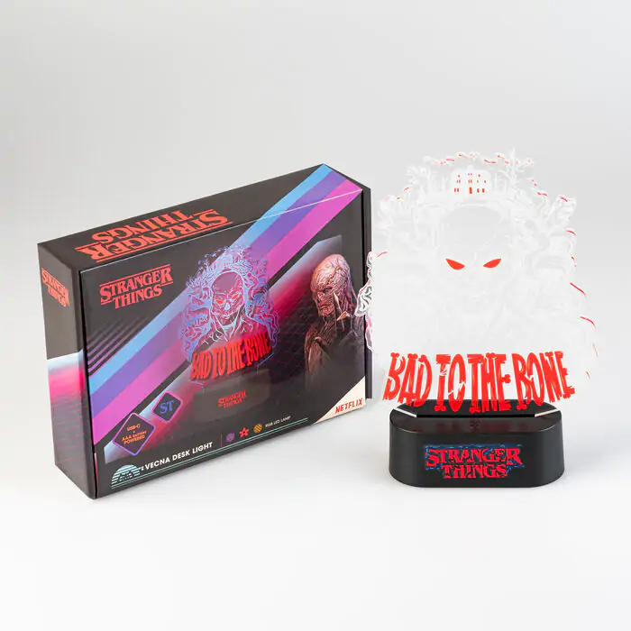 Stranger Things Bad To the Bone LED lampa fotografii produktu