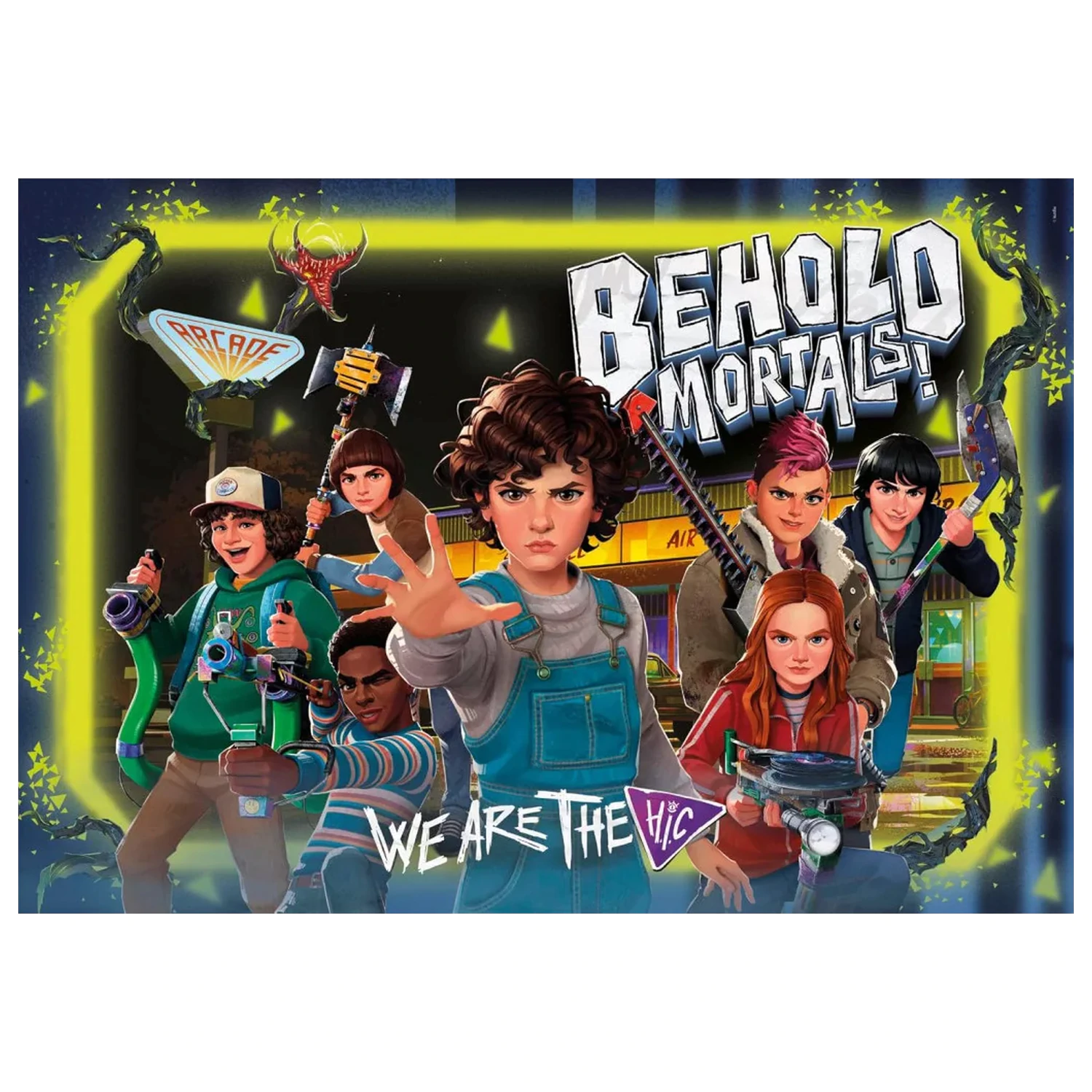 Stranger Things Behold Mortals 180dílné puzzle fotografii produktu