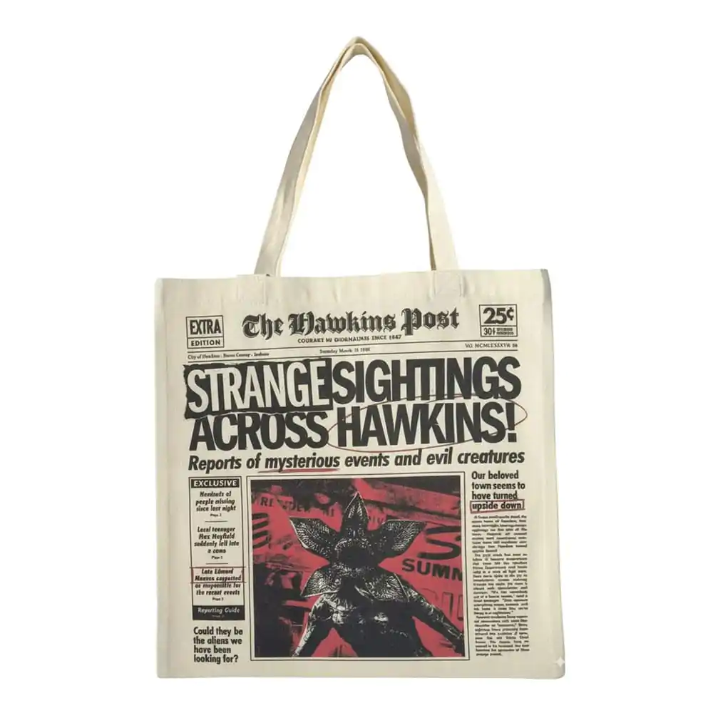 Stranger Things Látková taška Newspaper fotografii produktu