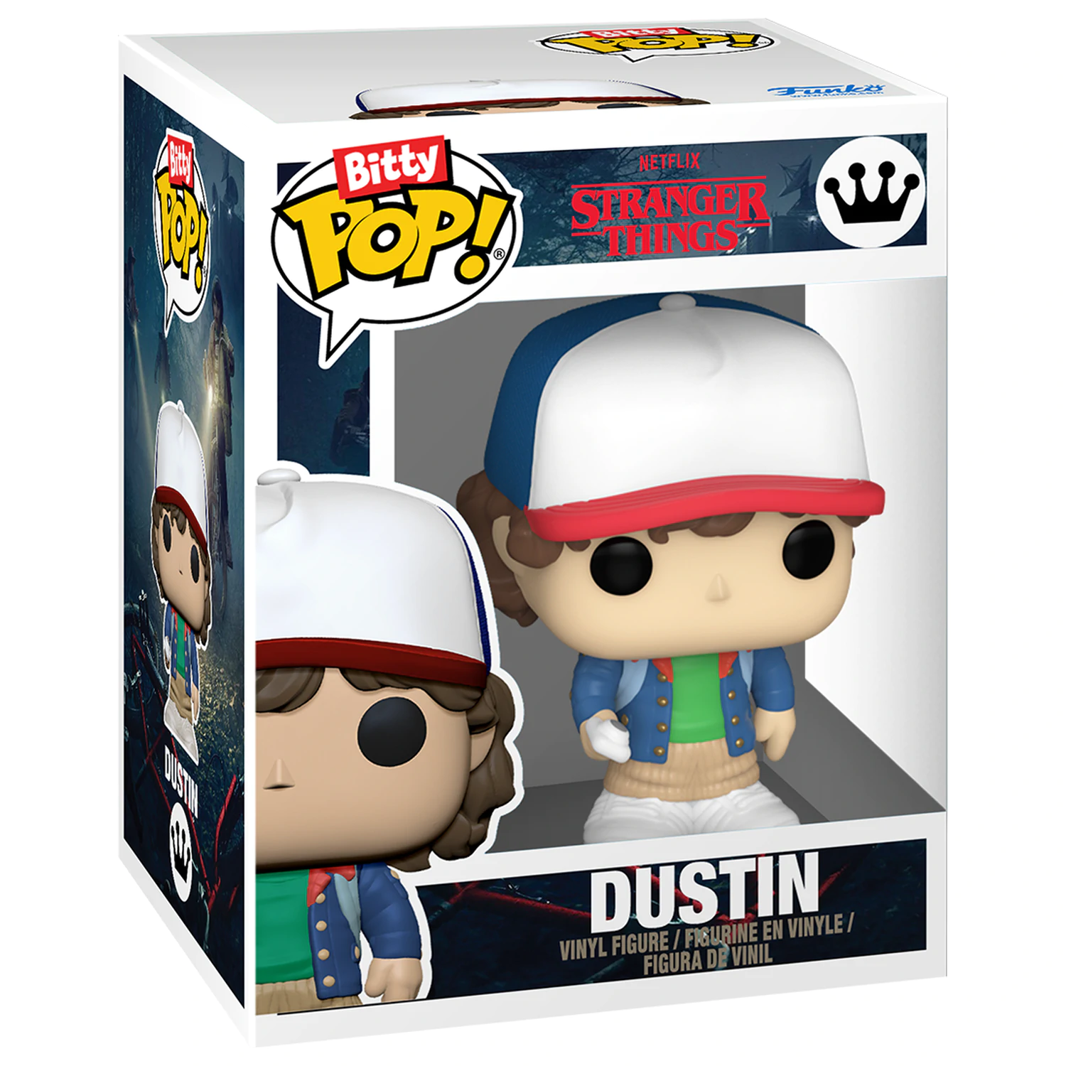 Stranger Things Bitty Funko POP! Vinylová figurka 2-balení Dustin & Mike fotografii produktu