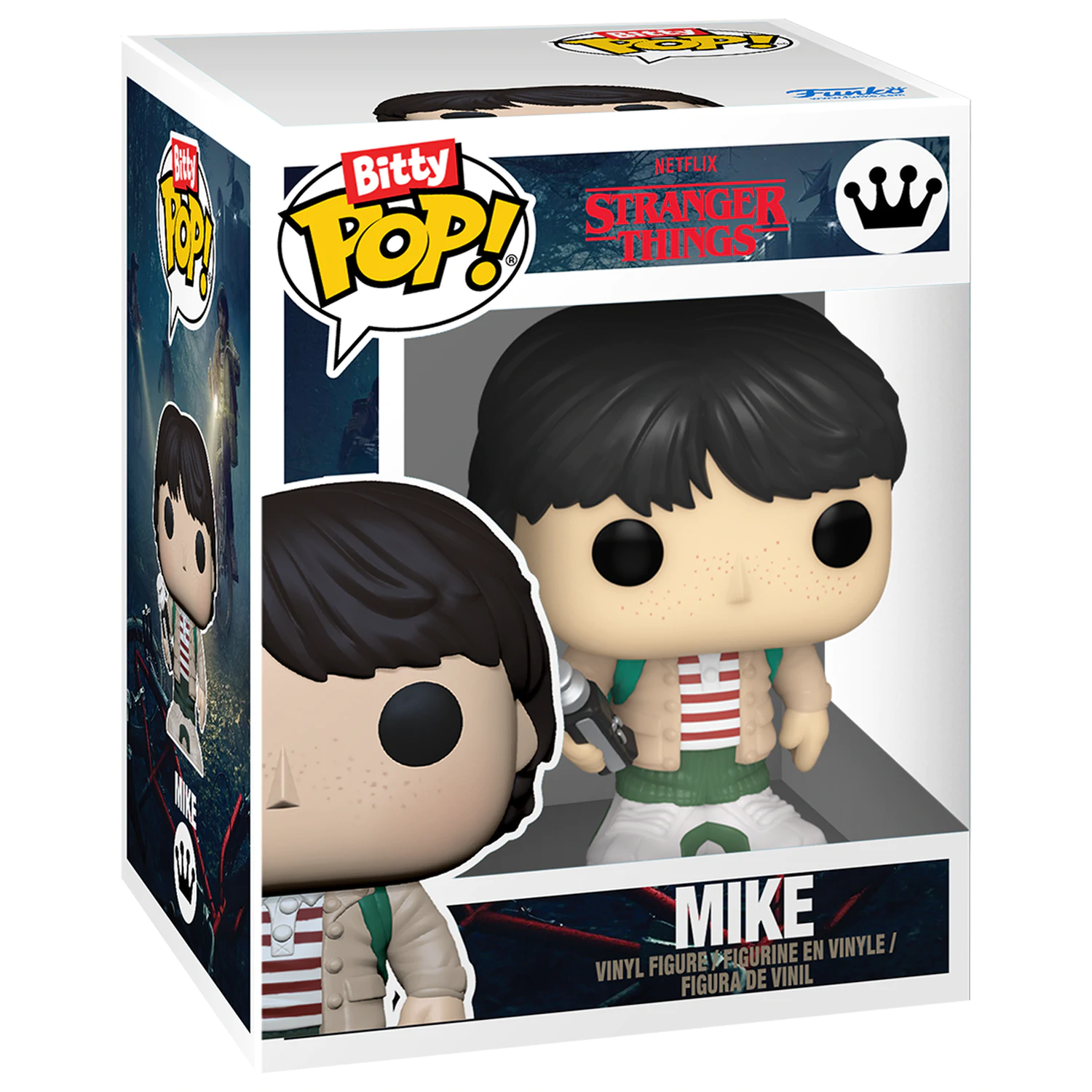 Stranger Things Bitty Funko POP! Vinylová figurka 2-balení Dustin & Mike fotografii produktu