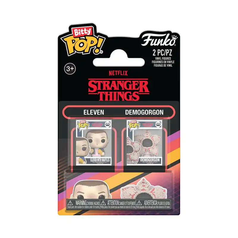 Stranger Things Bitty Funko POP! Vinylová figurka balení 2 kusů Eleven&Demogorgon fotografii produktu