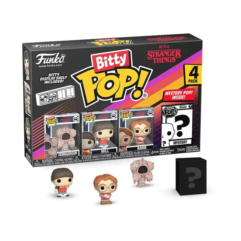 Stranger Things Bitty Funko POP! vinylová figurka 4-balení Demogorgon 2,5 cm fotografii produktu