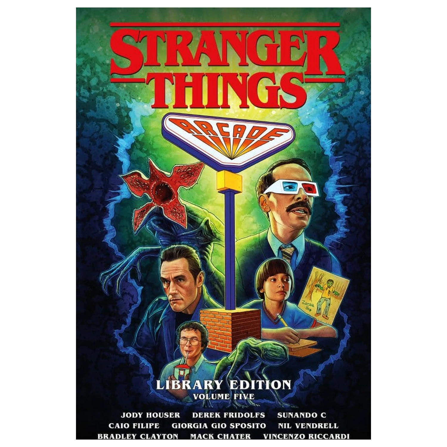 Stranger Things Comic Library Edition Svazek 5 Vázaná kniha *Anglická verze.* fotografii produktu