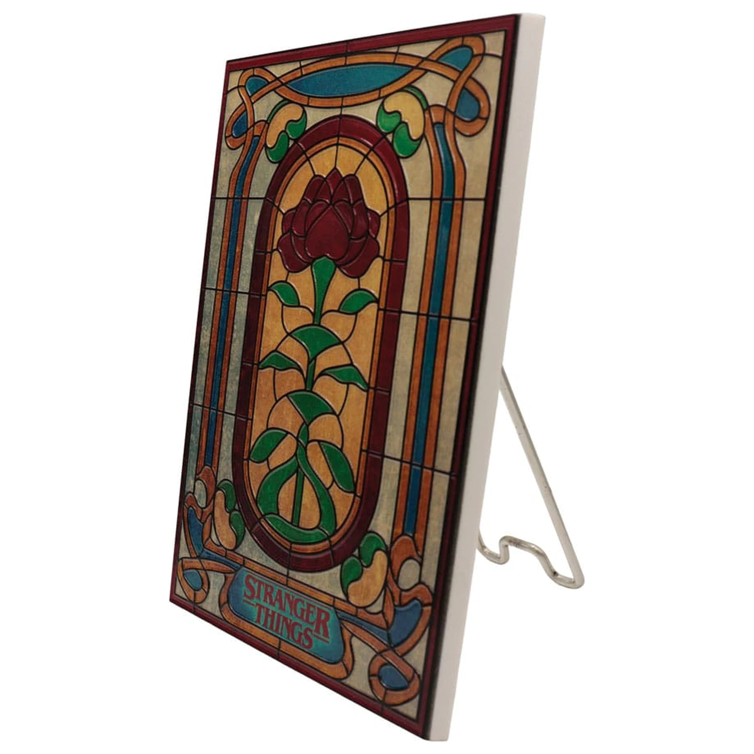 Stranger Things Resinová plaketa Creel House Vitrážové okno fotografii produktu