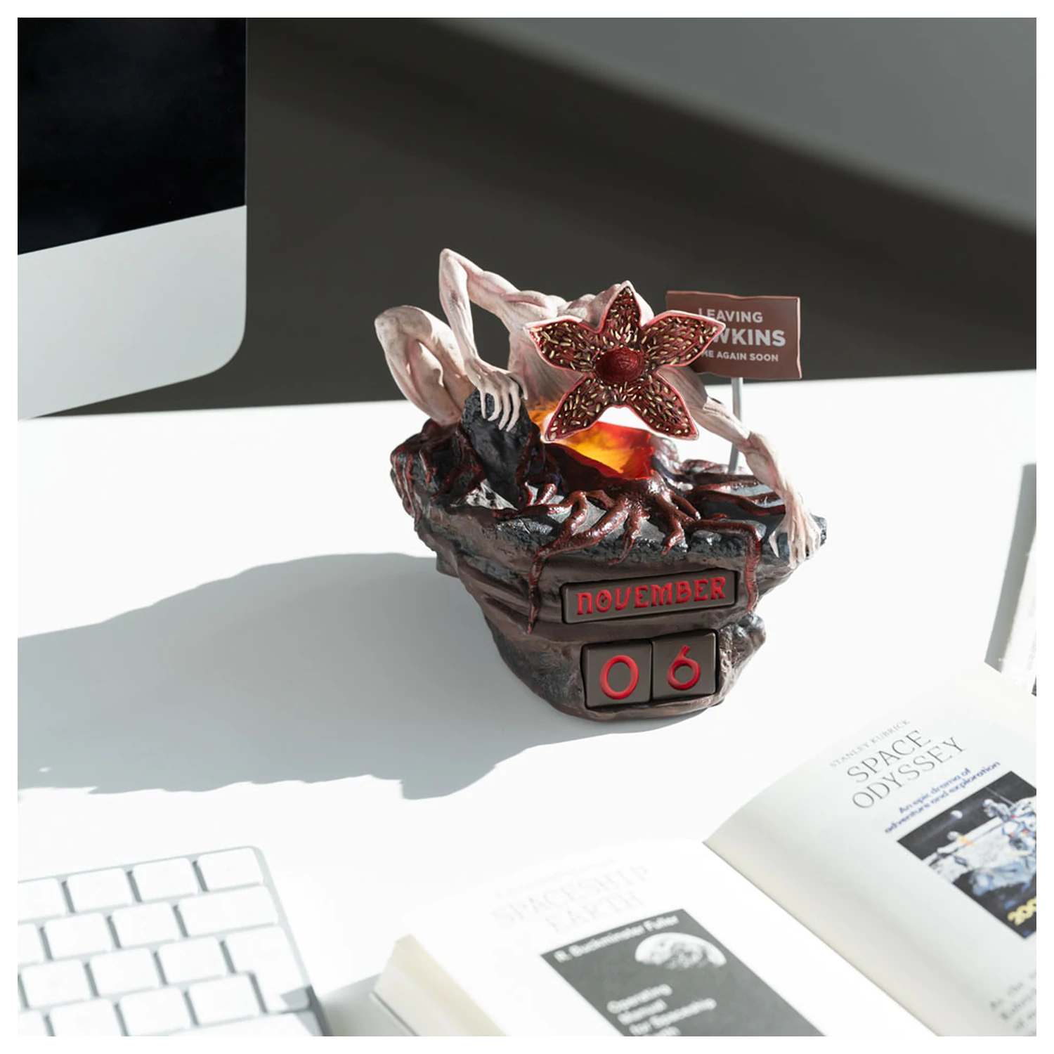 Stranger Things Demogorgon 3D věčný kalendář fotografii produktu