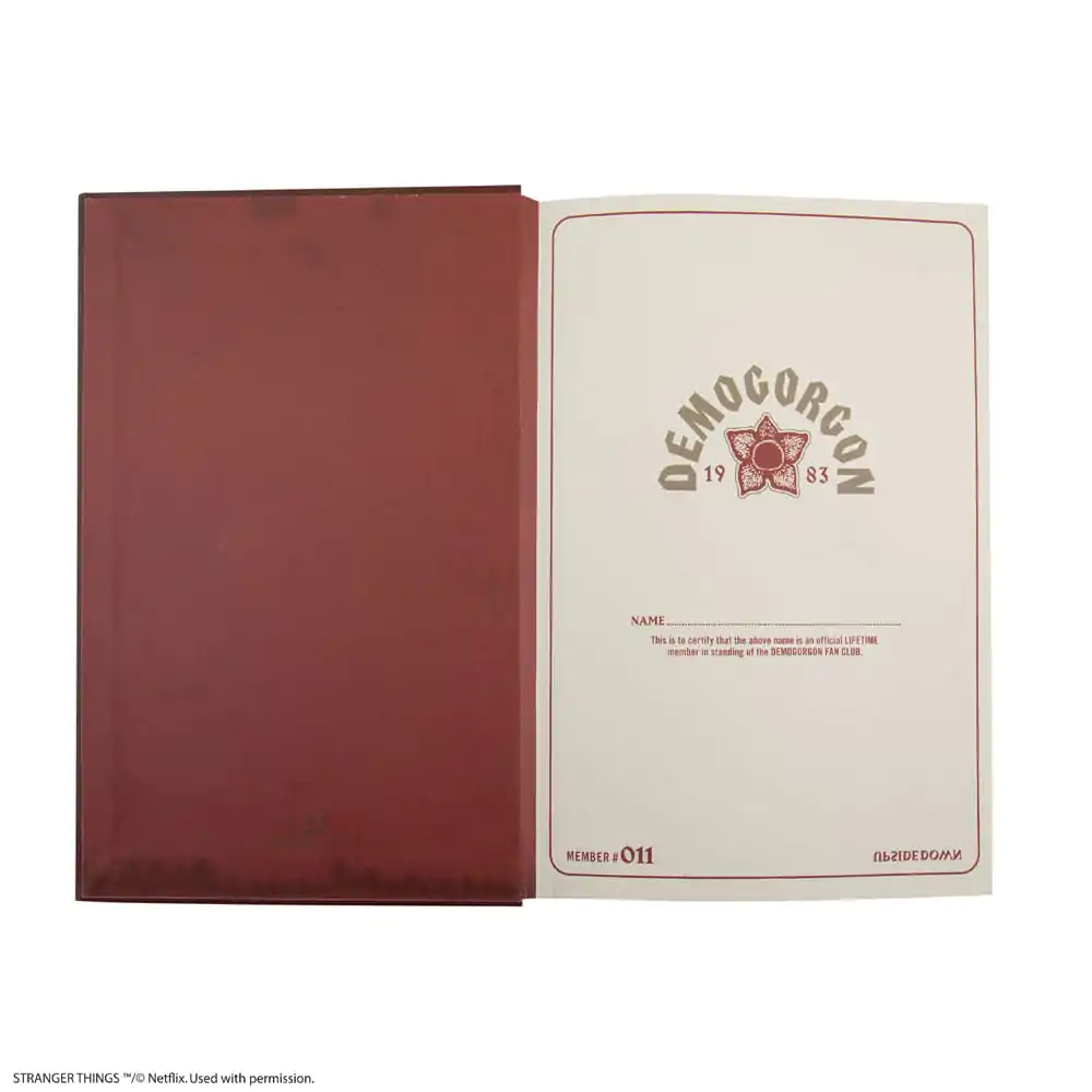 Stranger Things Notebook Demogorgon fotografii produktu