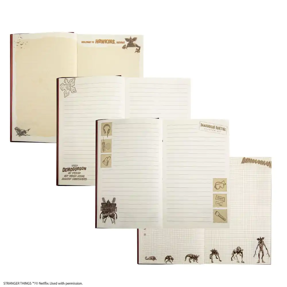 Stranger Things Notebook Demogorgon fotografii produktu