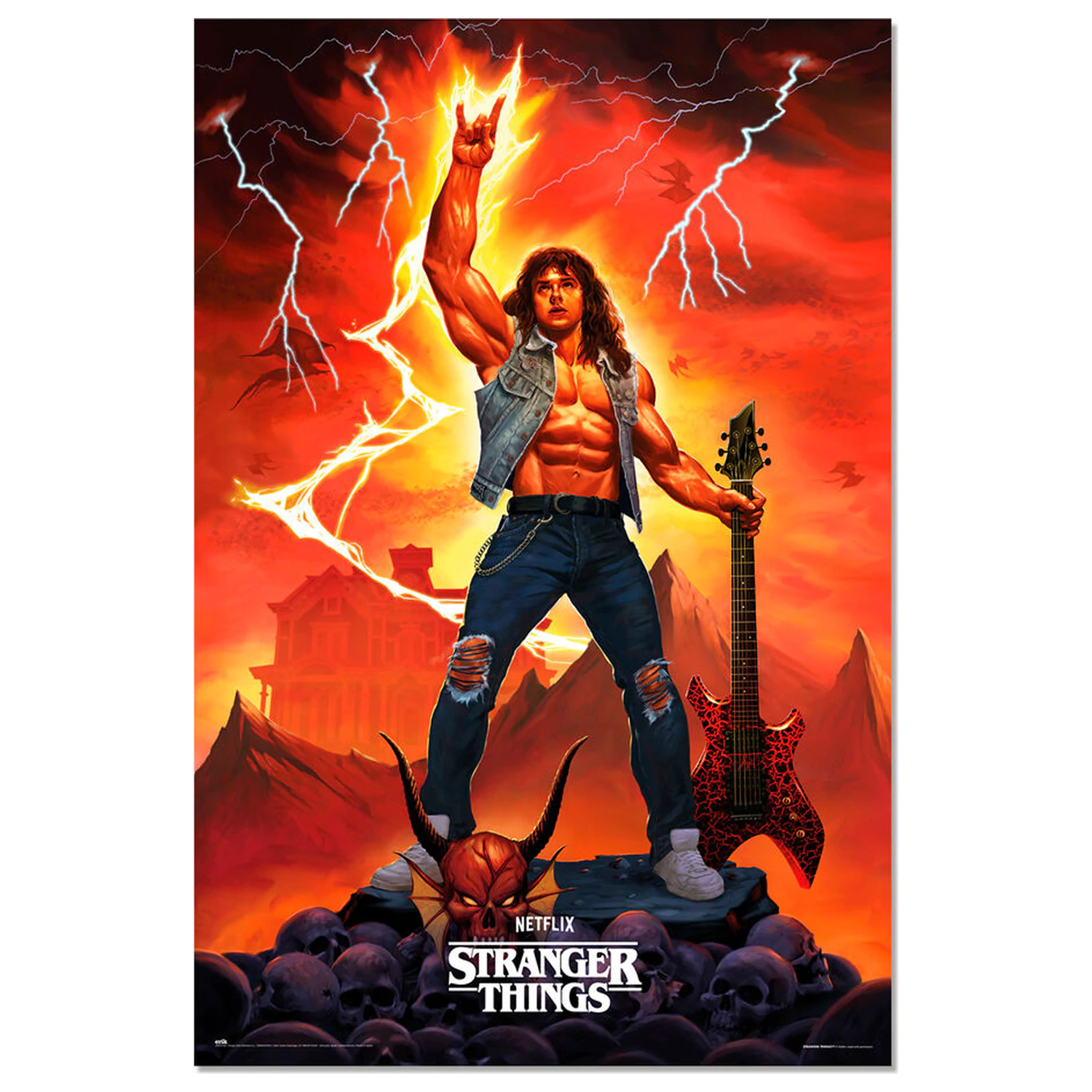 Stranger Things Eddie Munson plakát fotografii produktu