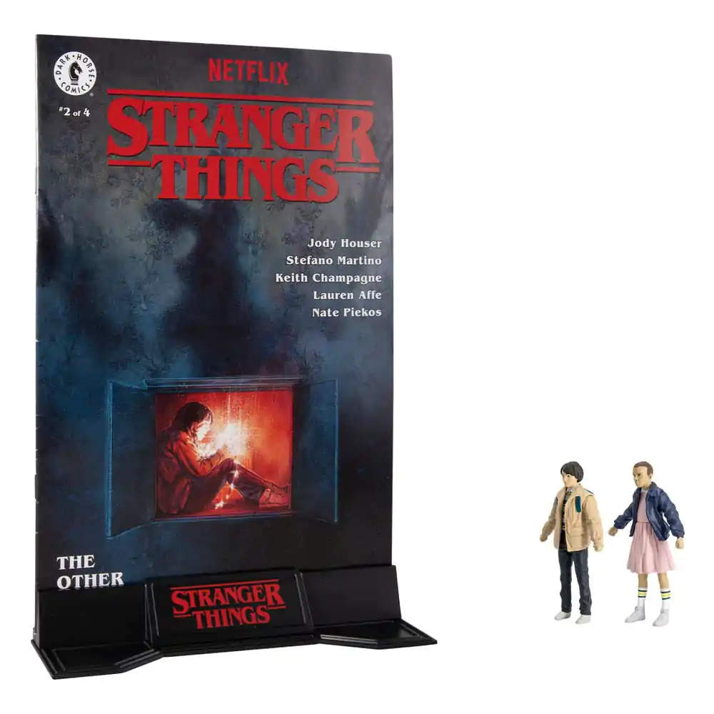 Akční figurky Stranger Things Eleven a Mike Wheeler 8 cm fotografii produktu