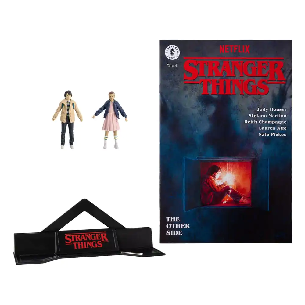 Akční figurky Stranger Things Eleven a Mike Wheeler 8 cm fotografii produktu