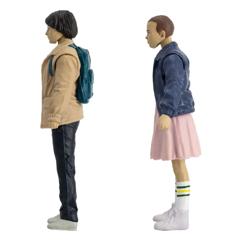 Akční figurky Stranger Things Eleven a Mike Wheeler 8 cm fotografii produktu