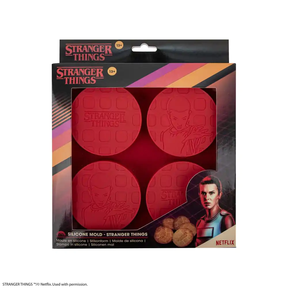 Stranger Things Waffle Silikonová forma Eleven fotografii produktu