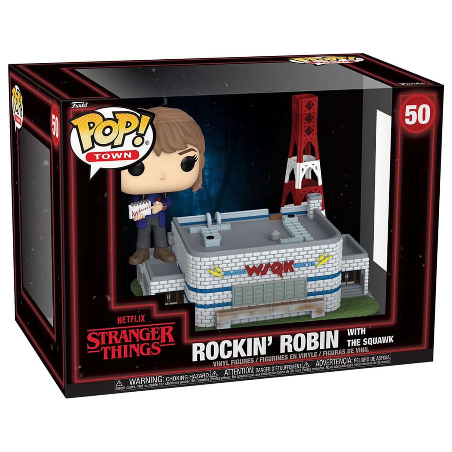 Stranger Things Funko POP! Town Vinylové figurky Rockin' Robin with The Squawk 9 cm fotografii produktu