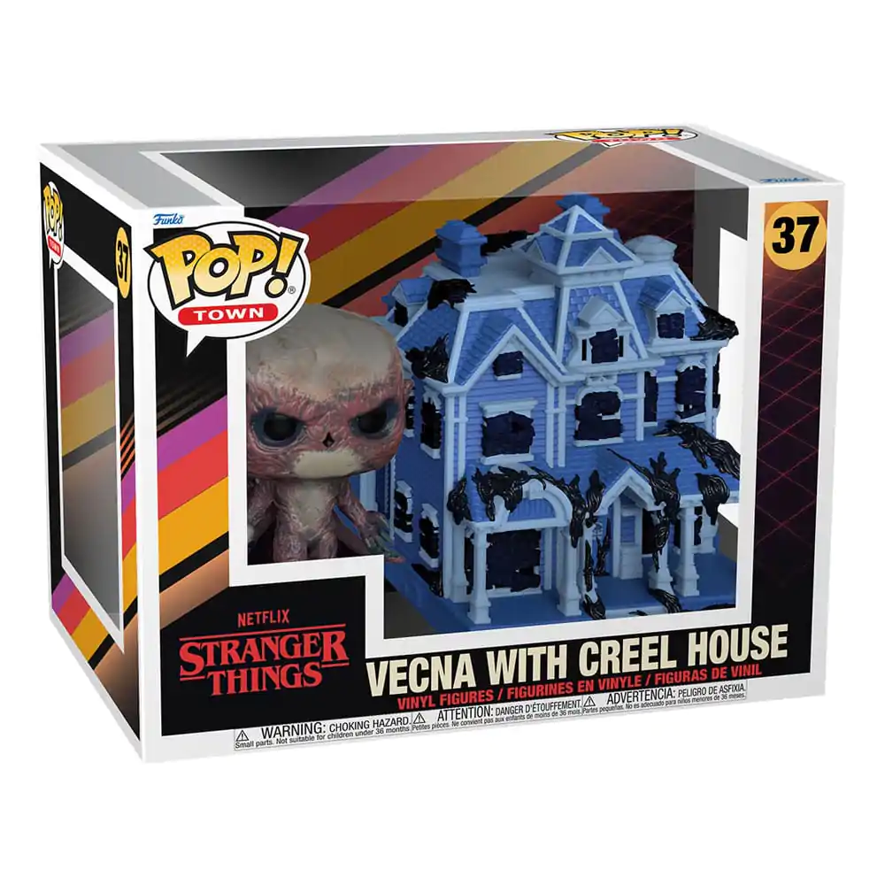 Stranger Things POP! Town vinylová figurka Vecna s Creel House 9 cm fotografii produktu