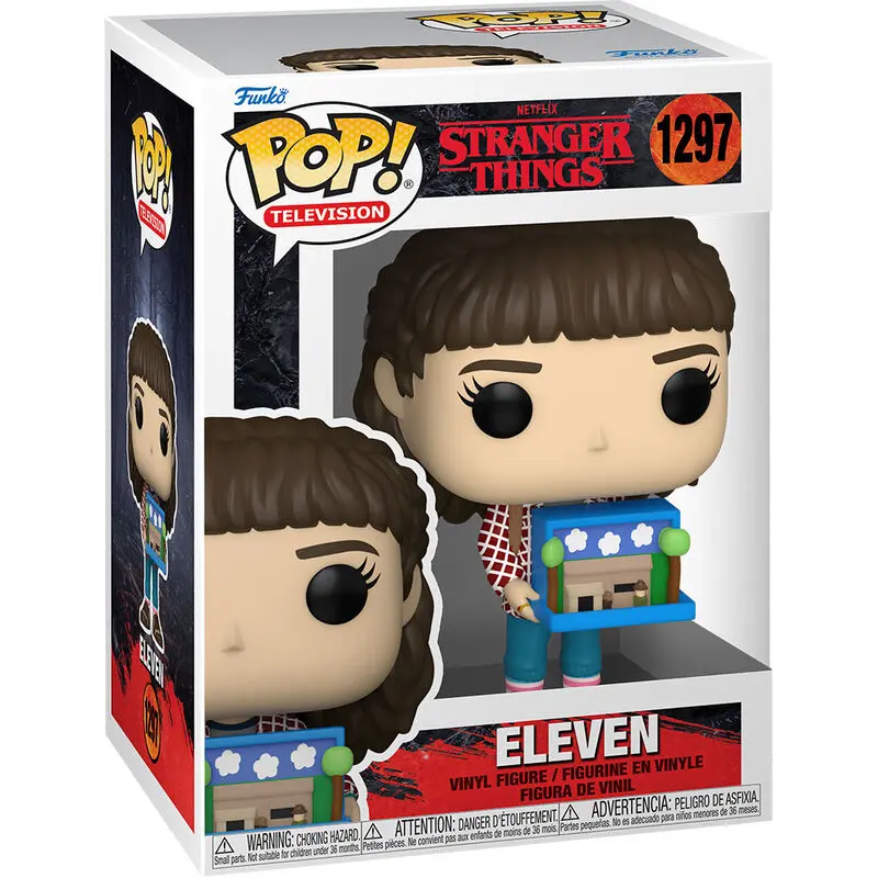 Stranger Things POP! TV vinylová figurka Eleven s diorámou 9 cm fotografii produktu