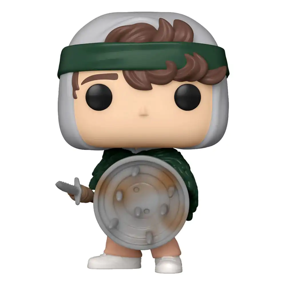 Stranger Things POP! TV Vinylová figurka Hunter Dustin se štítem 9 cm fotografii produktu