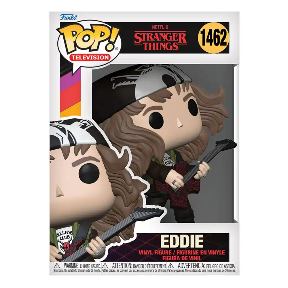 Stranger Things POP! TV vinylová figurka Hunter Eddie s kytarou 9 cm fotografii produktu