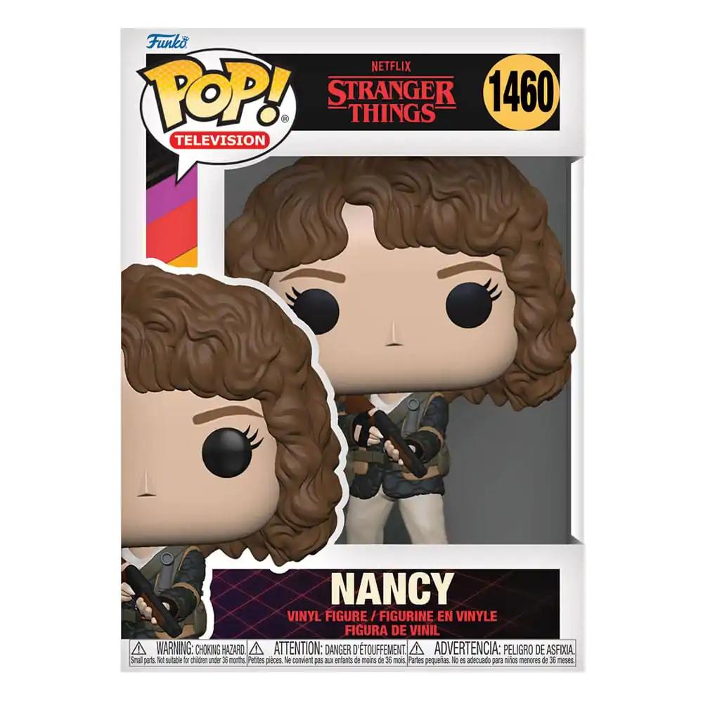 Stranger Things POP! TV vinylová figurka Hunter Nancy s brokovnicí 9 cm fotografii produktu