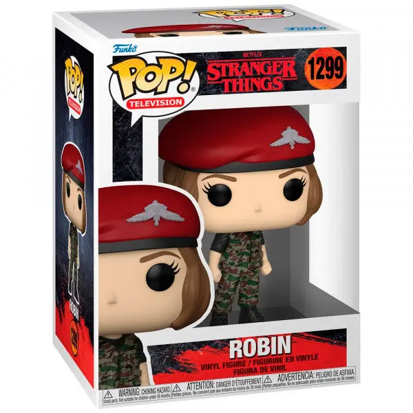 Stranger Things POP! TV Vinylová figurka Sběratelka Robin 9 cm fotografii produktu