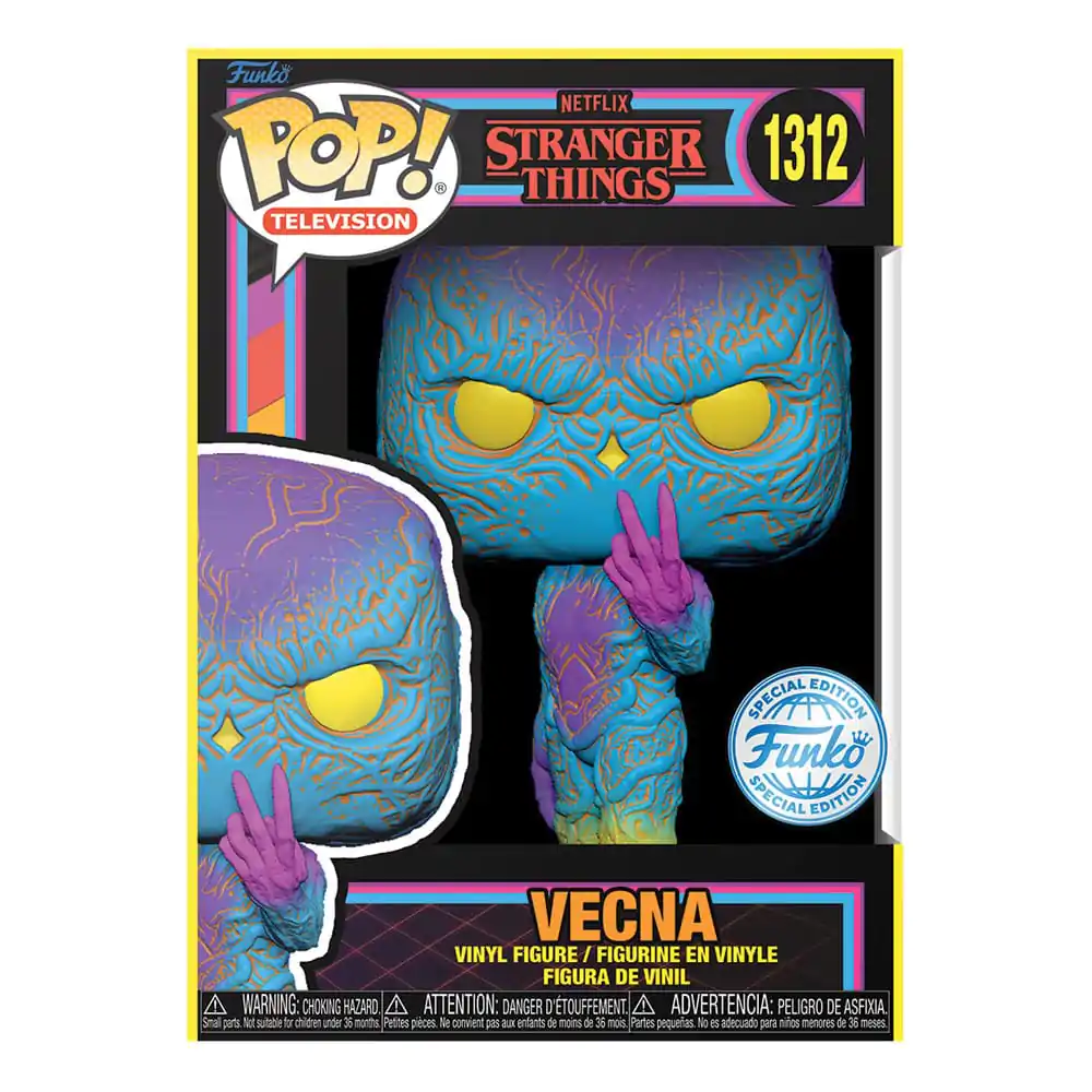 Stranger Things Funko POP! TV vinylové figurky Vecna(BLKLT) 9 cm fotografii produktu