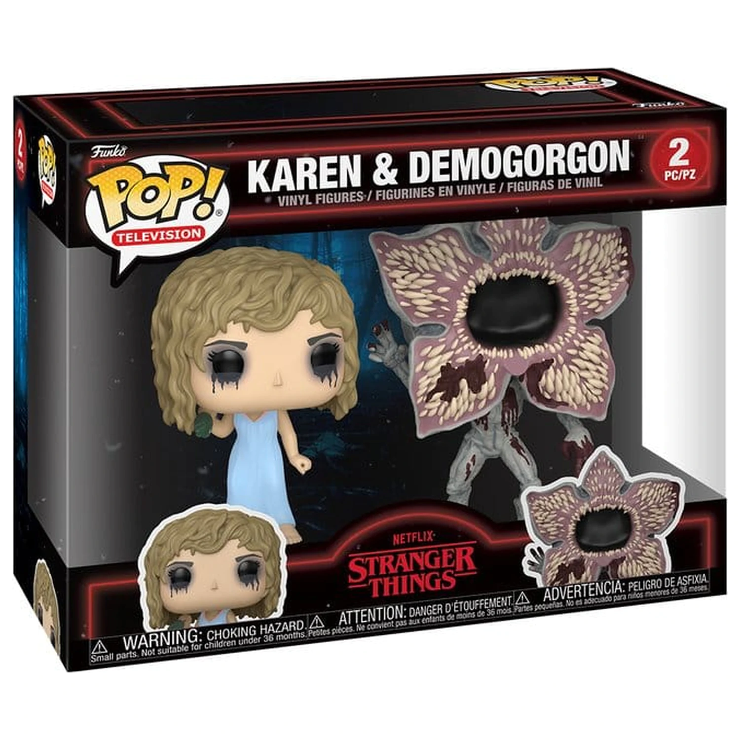 Stranger Things Funko POP! Vinylové figurky balení 2 kusů Karen a Demogorgon fotografii produktu