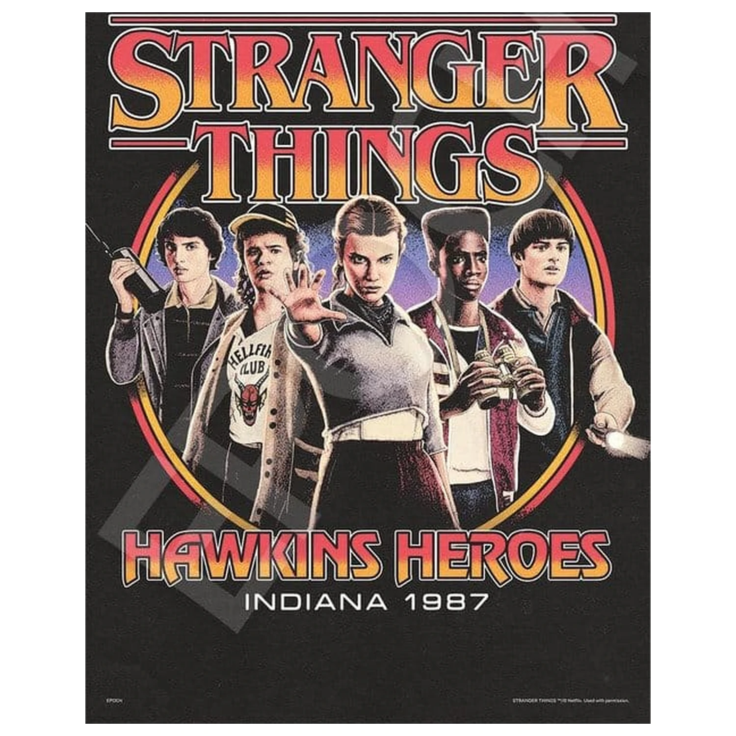 Stranger Things puzzle s 1000 dílky Hawkins Heroes fotografii produktu