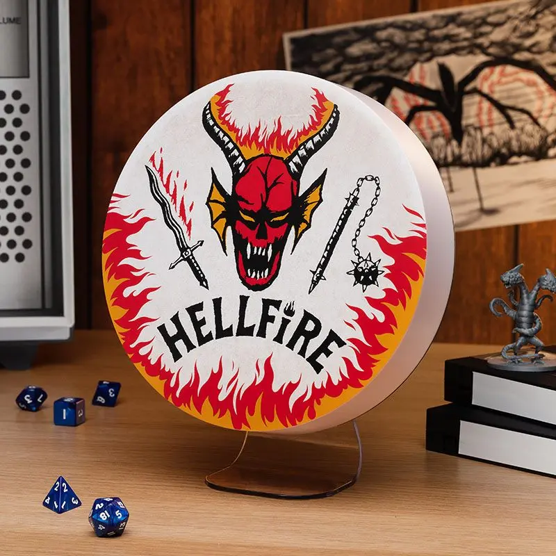 Lampa Stranger Things Hellfire Club Logo 20 cm fotografii produktu