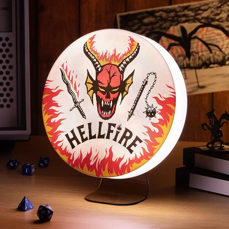 Lampa Stranger Things Hellfire Club Logo 20 cm fotografii produktu