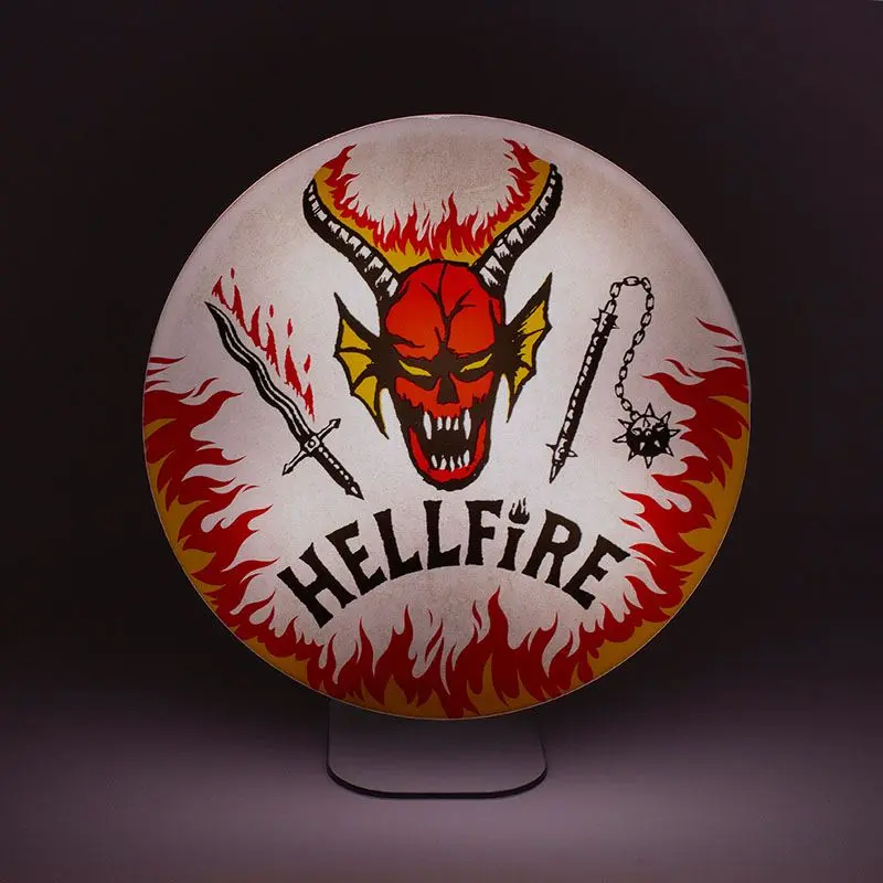 Lampa Stranger Things Hellfire Club Logo 20 cm fotografii produktu