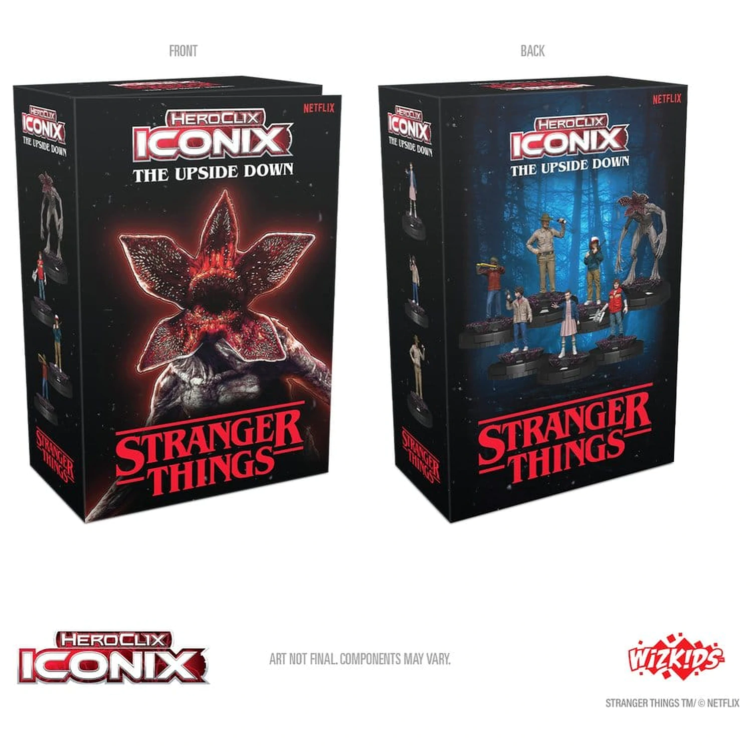Stranger Things HeroClix Iconix: The Upside Down fotografii produktu