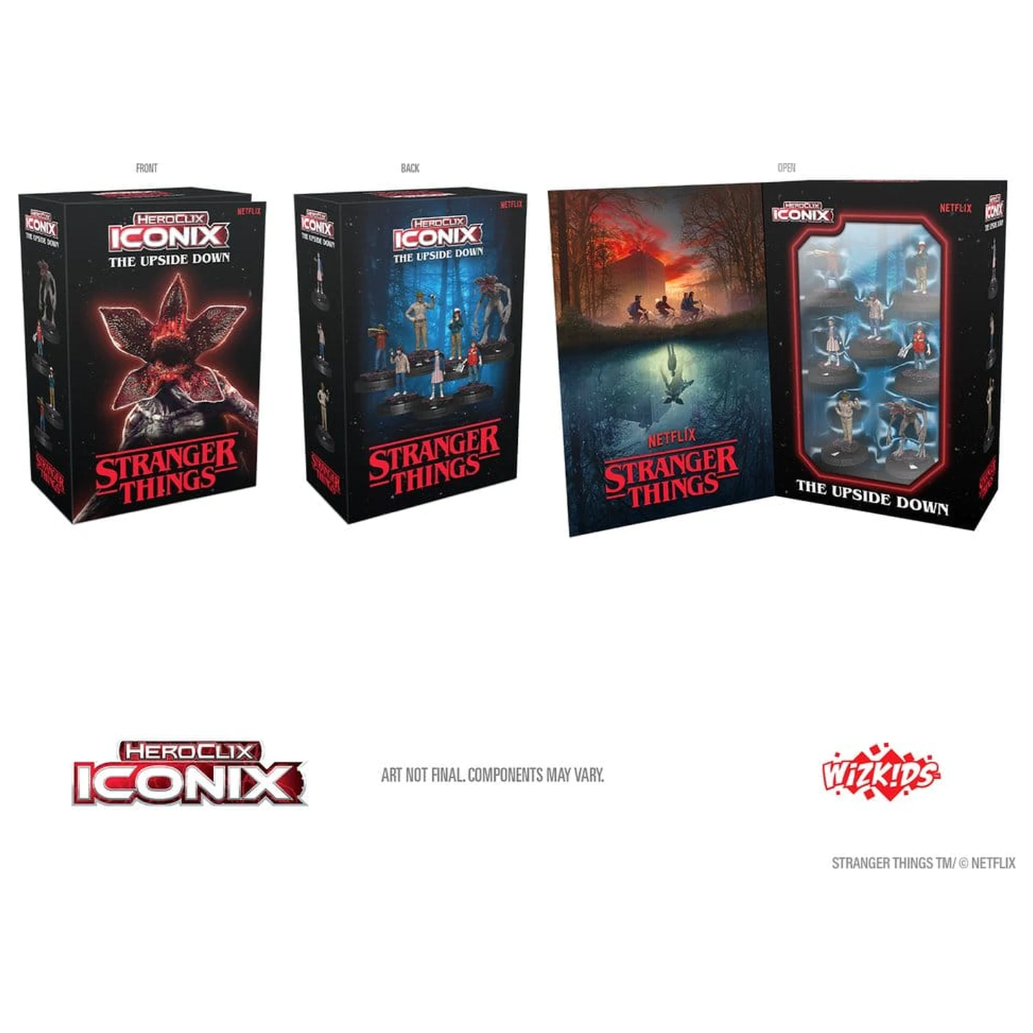 Stranger Things HeroClix Iconix: The Upside Down fotografii produktu