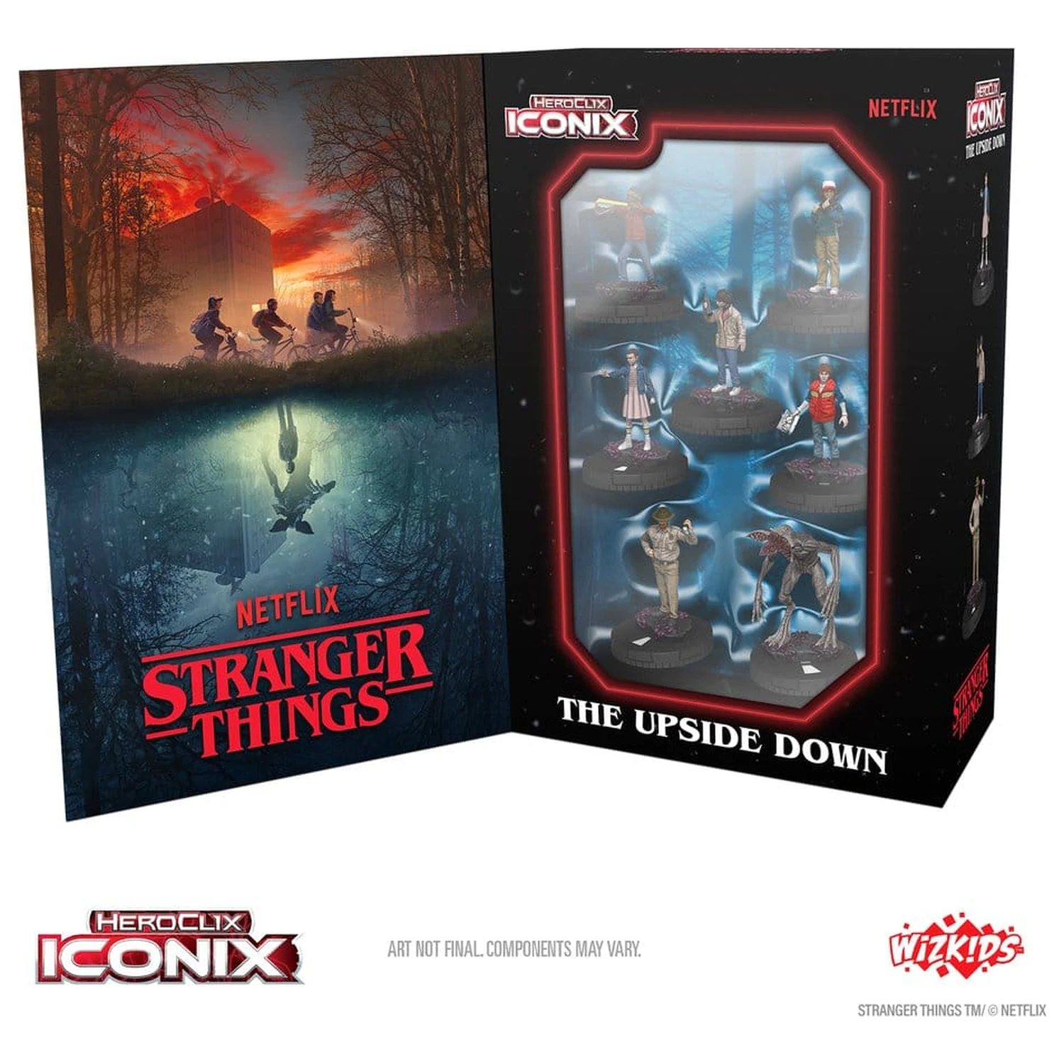 Stranger Things HeroClix Iconix: The Upside Down fotografii produktu