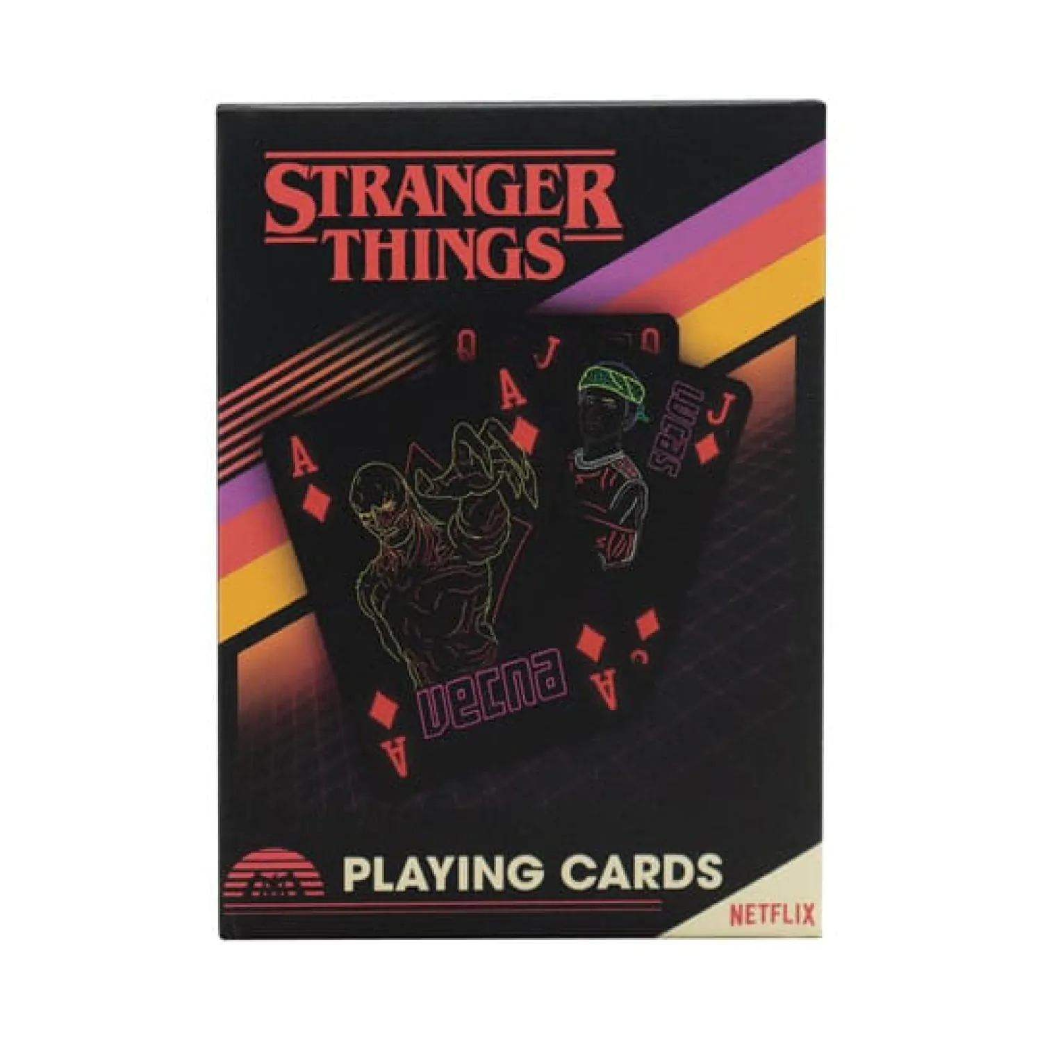 Stranger Things hrací karty fotografii produktu