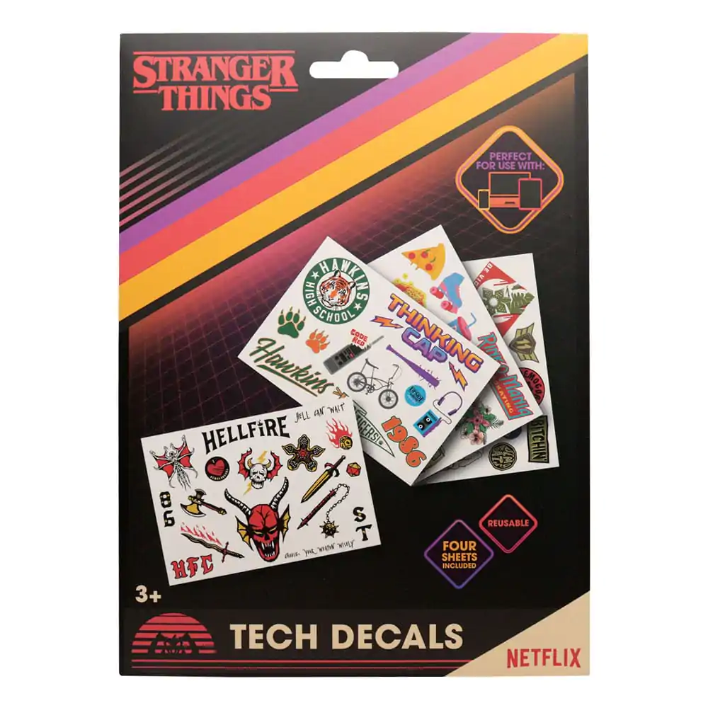 Stranger Things Tech Samolepky Balení fotografii produktu