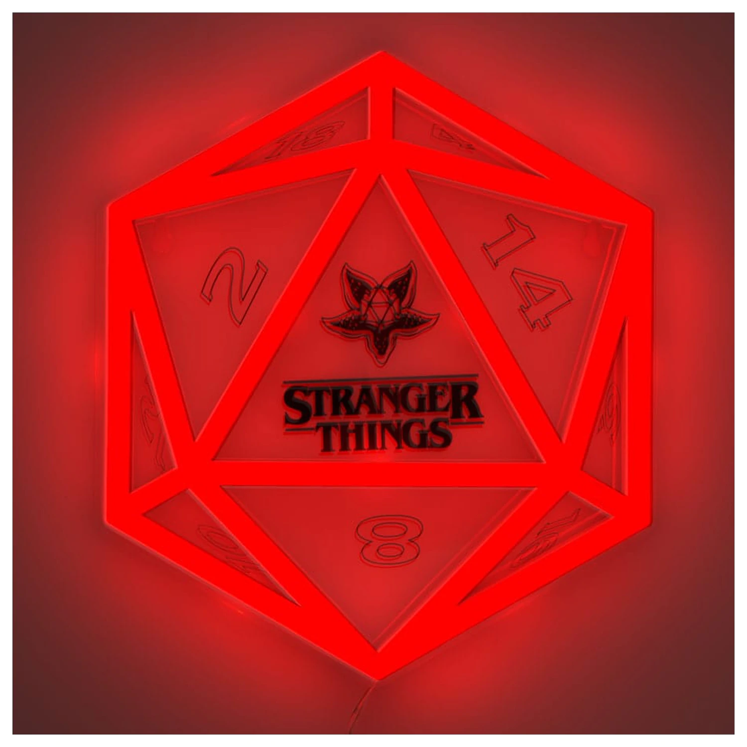 Stranger Things 5 LED nástěnná lampa neon fotografii produktu