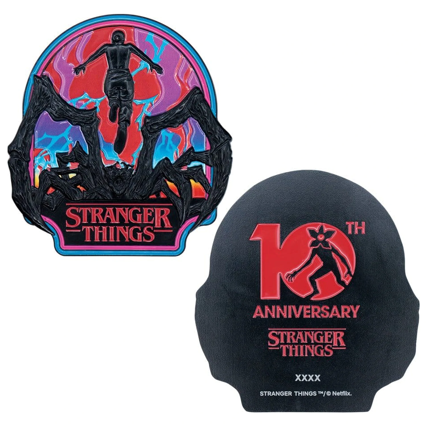 Stranger Things Medailon Eleven a Mind Flayer Limitovaná Edice fotografii produktu