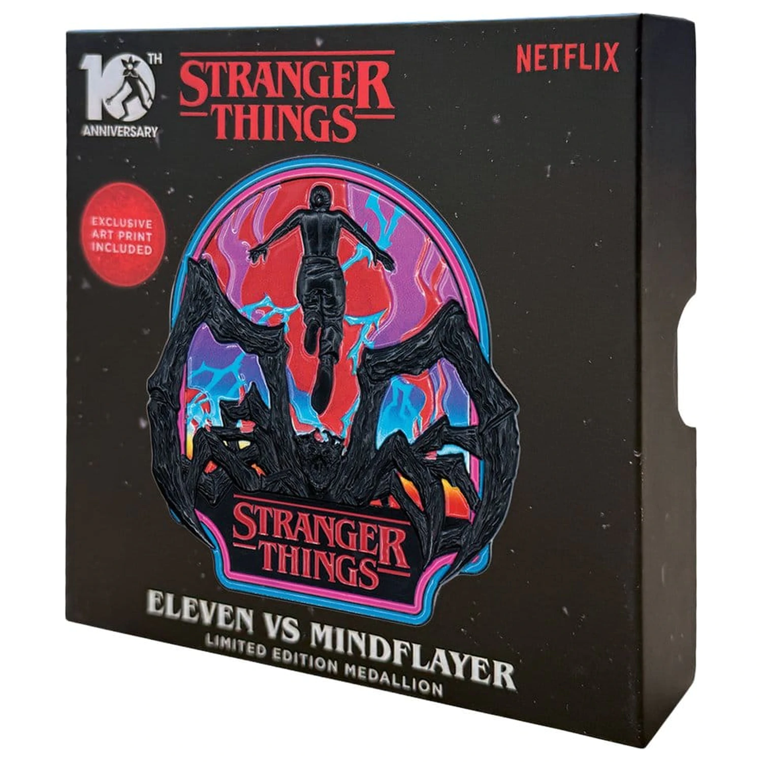 Stranger Things Medailon Eleven a Mind Flayer Limitovaná Edice fotografii produktu