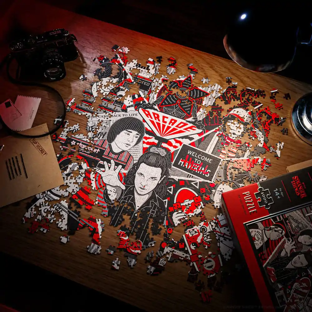 Stranger Things multi-dimensional puzzle (1000 dílků) fotografii produktu