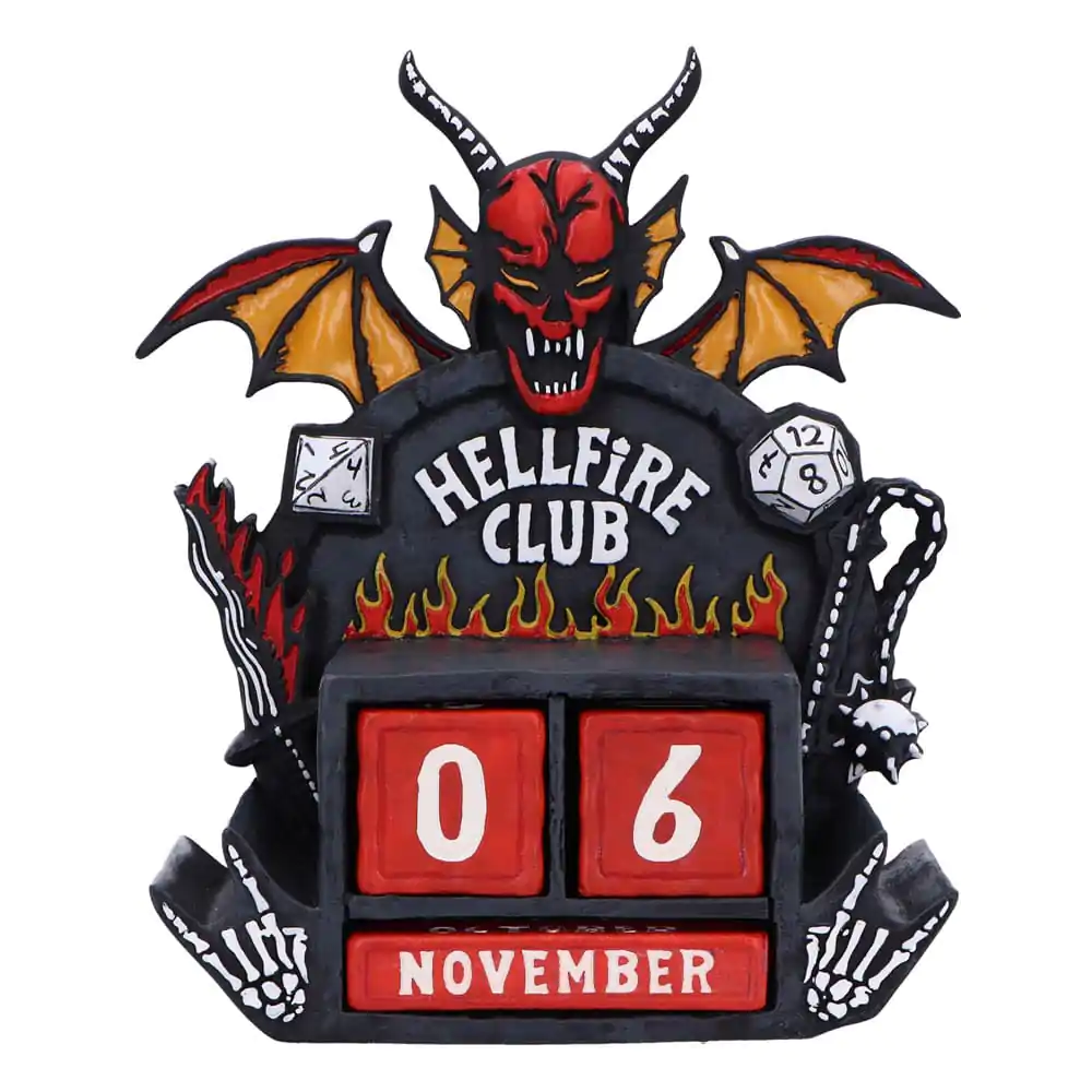 Stranger Things Věčný kalendář Hellfire Club 15 cm fotografii produktu