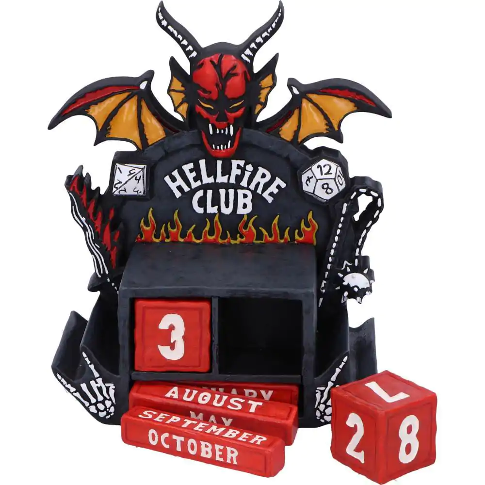 Stranger Things Věčný kalendář Hellfire Club 15 cm fotografii produktu