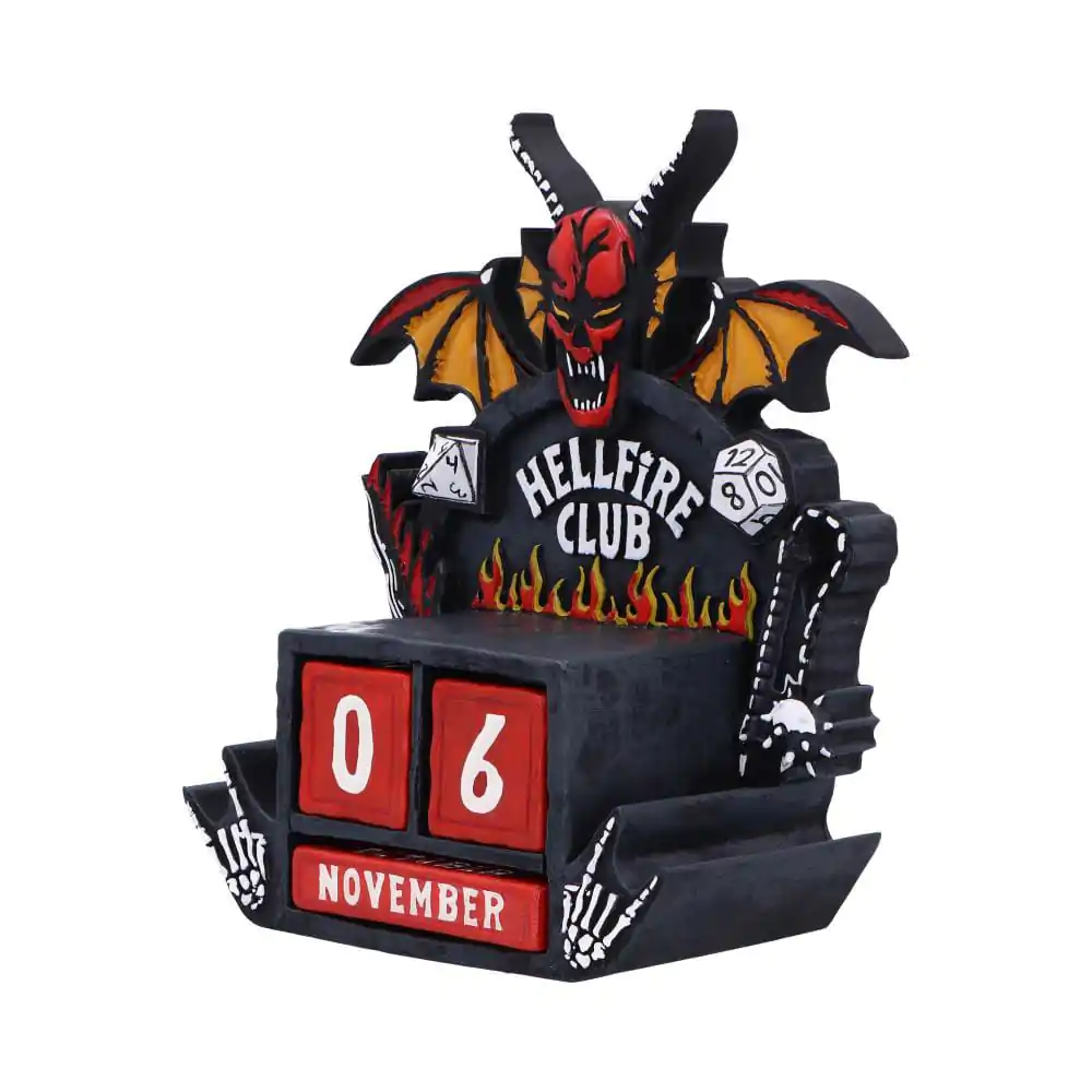 Stranger Things Věčný kalendář Hellfire Club 15 cm fotografii produktu