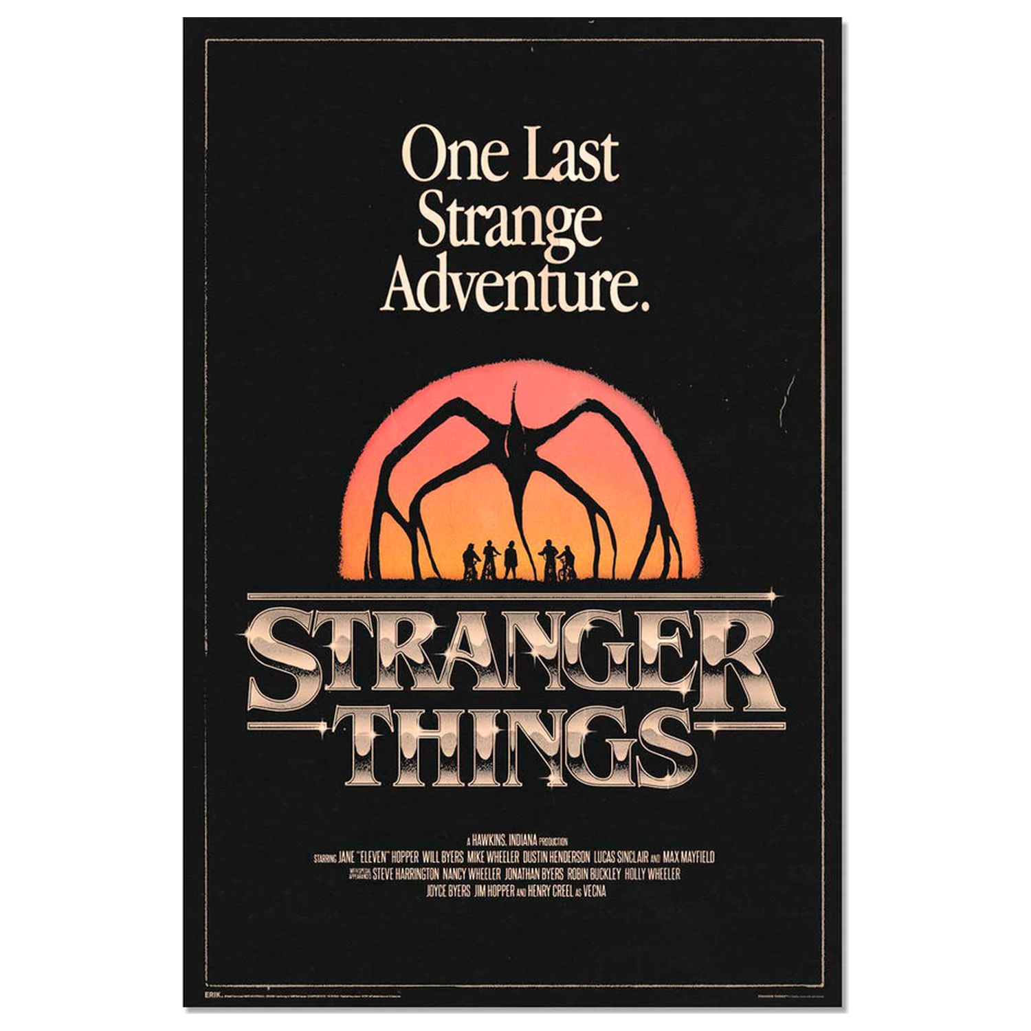 Stranger Things plakát fotografii produktu