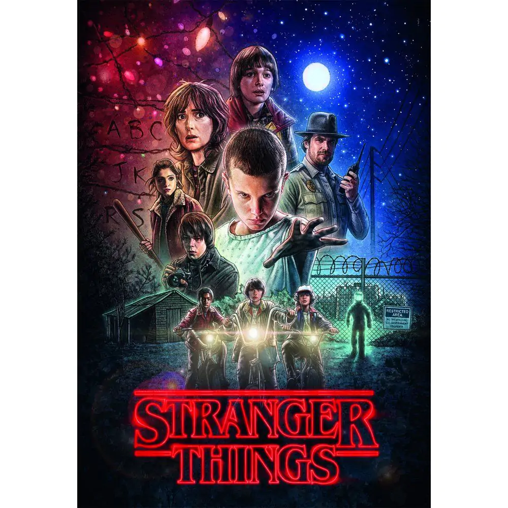 Stranger Things puzzle 1000 dílků fotografii produktu