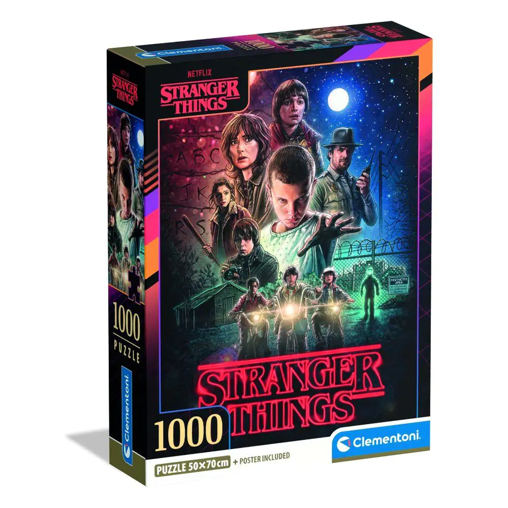 Stranger Things puzzle 1000 dílků fotografii produktu