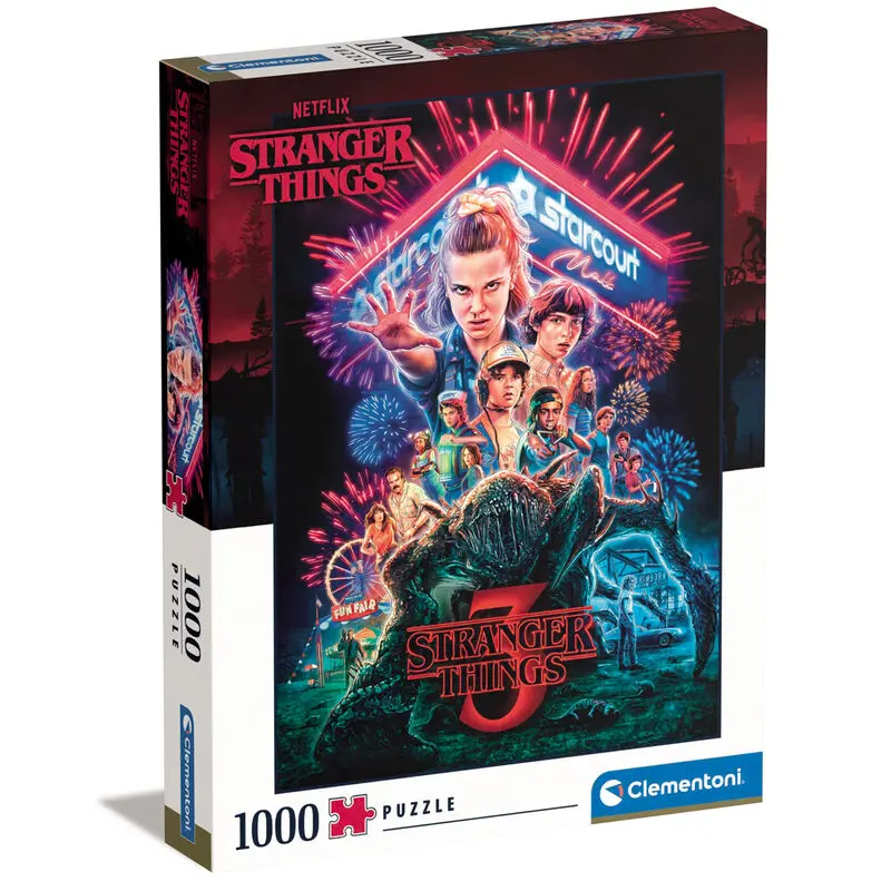 Stranger Things puzzle 3. série (1000 dílků) fotografii produktu