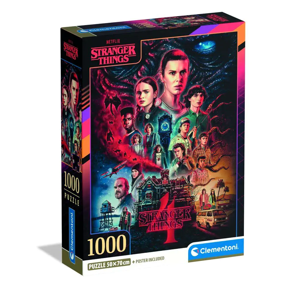 Stranger Things puzzle 1000 dílků fotografii produktu