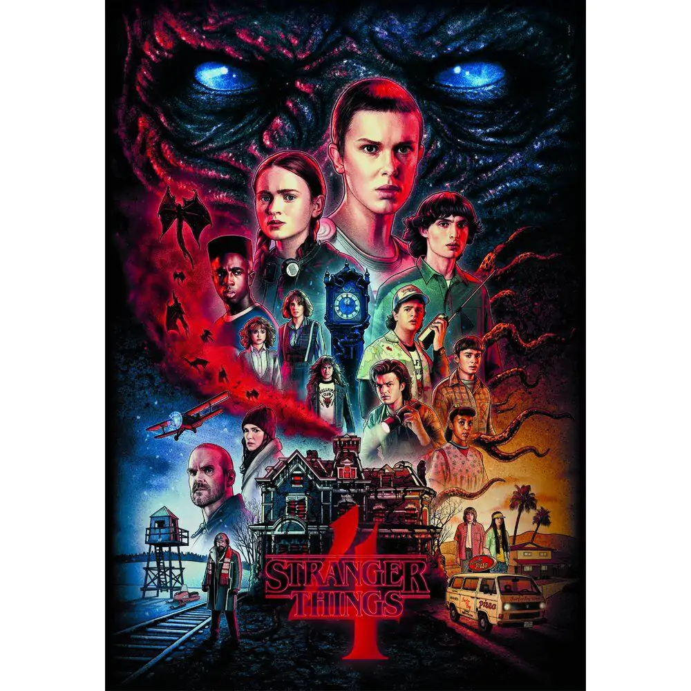 Stranger Things puzzle 1000 dílků fotografii produktu
