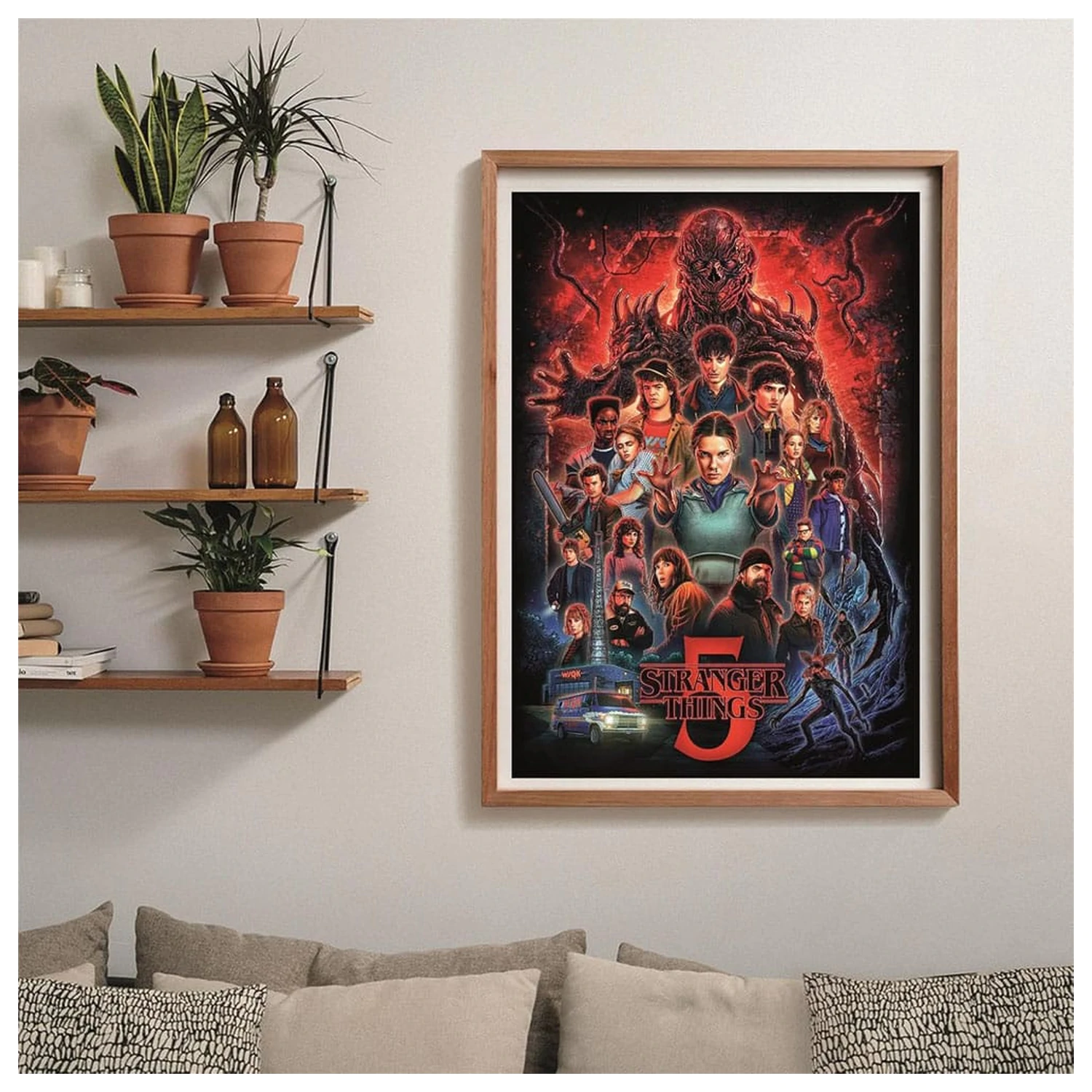 Stranger Things Jigsaw Puzzle Sezóna 5 (1000 dílků) fotografii produktu